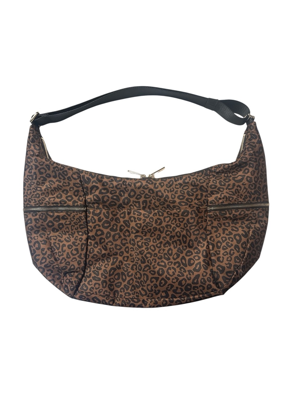 NWT Lululemon Large Slouchy Sling Bag 13L Leopard Desert Khaki Multi - Picture 6 of 8